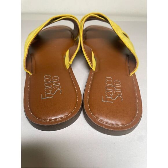Franco Sarto Mustard Color Suede Flats size 8.5 - Picture 8 of 10
